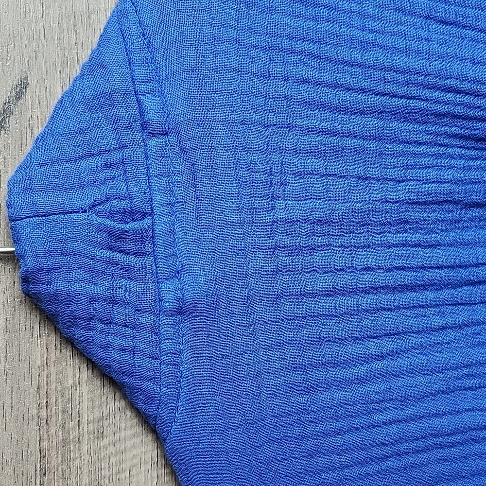 Parachute Blue Waffle Robe - Picture 12 of 12